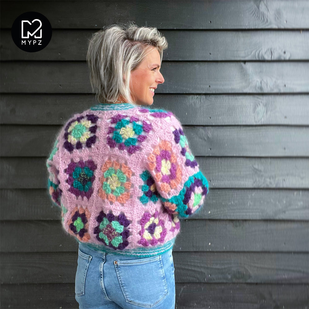 Haakpatroon - MYPZ Granny square bomber vest Hailey (ENG-NL)