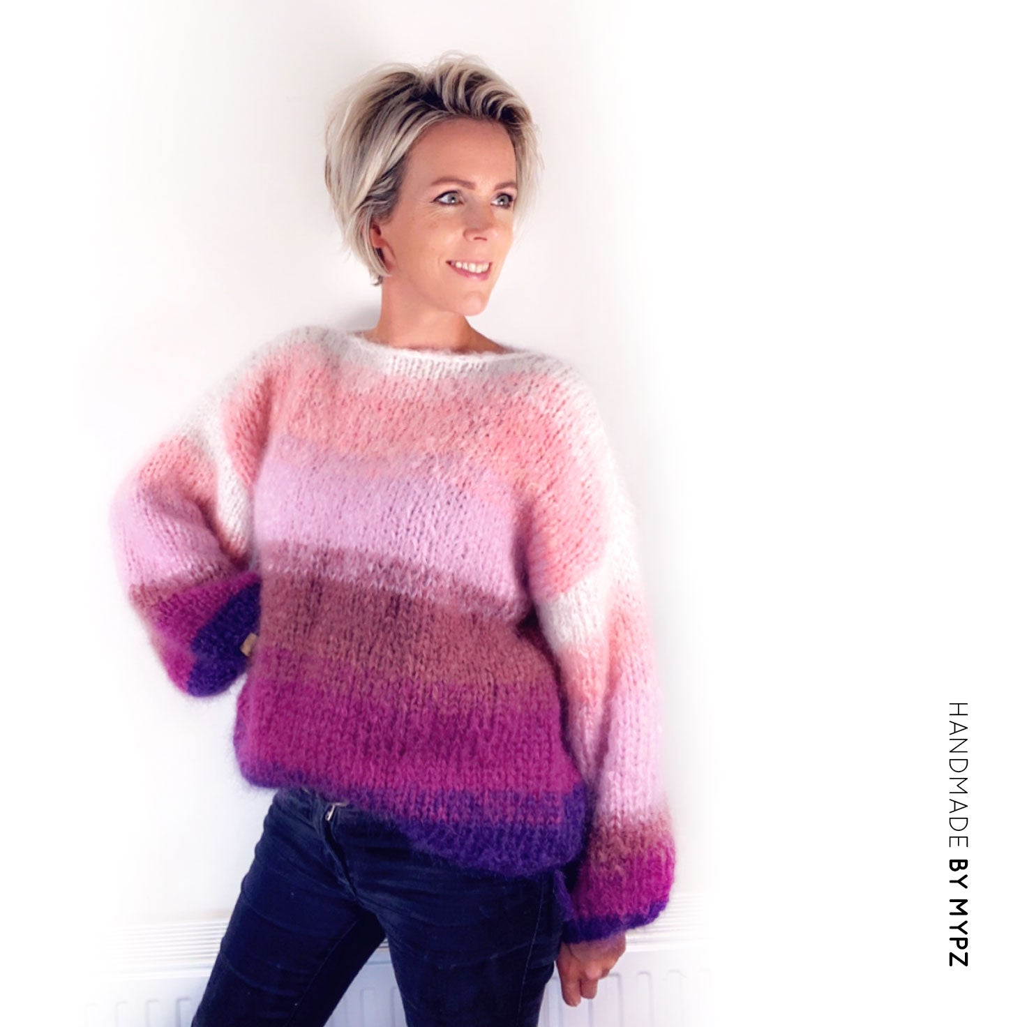 超特価低価Needles/Mohair Sweater - Stripe ニット/セーター