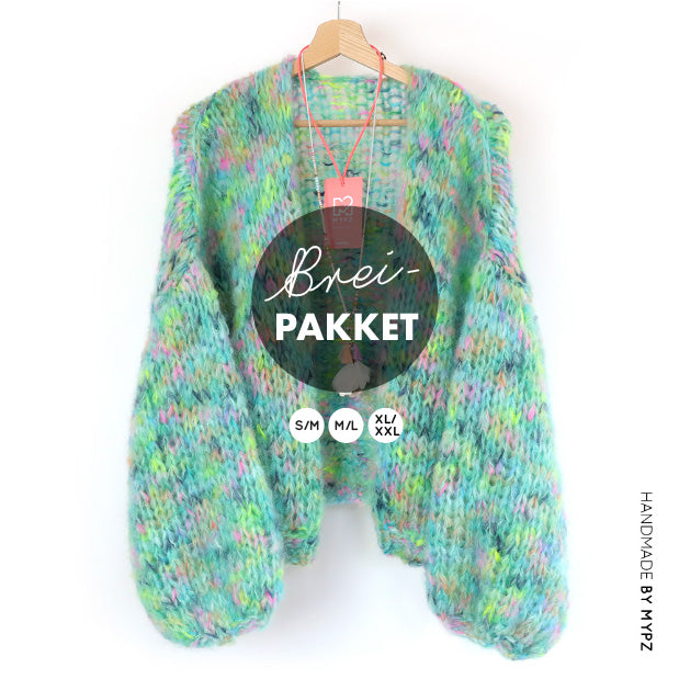 Breipakket – MYPZ kort Chunky Mohair vest Gaia No.15 (ENG-NL)