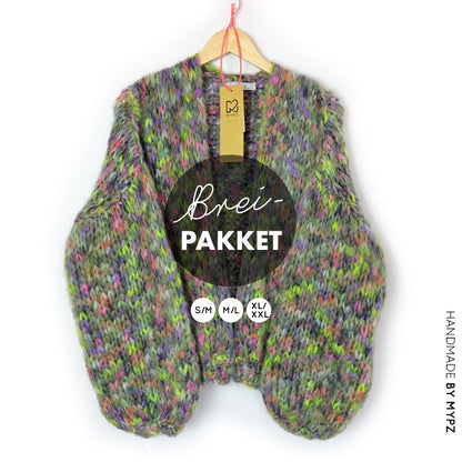 Breipakket – MYPZ kort Chunky Mohair vest Rocky No.15 (ENG-NL)