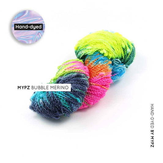 MYPZ Bubble Merino – hand-dyed Happy Forest