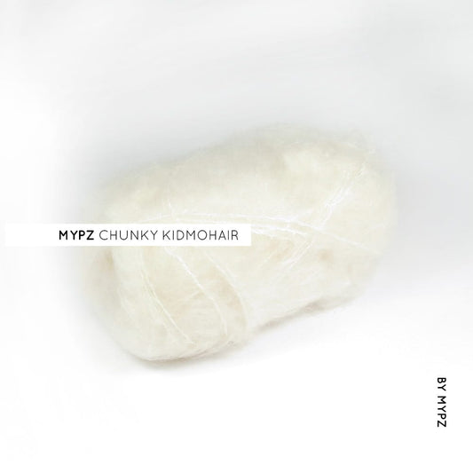 MYPZ chunky kidmohair off-white