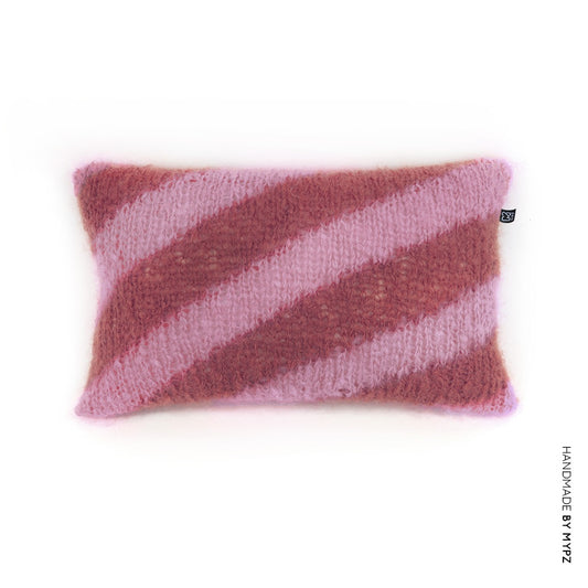 Breipakket – MYPZ kussenhoes diagonaal no9 Brown-Pink (ENG-NL)