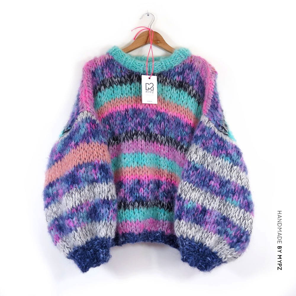 福袋セール】 nknit wave KINT mohair pattern ニット/セーター