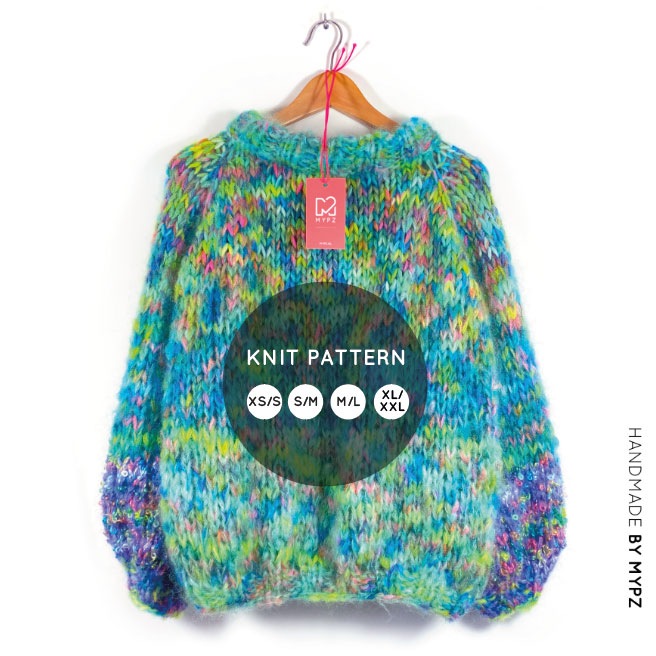 MYPZ Happy forest pullover knitting pattern