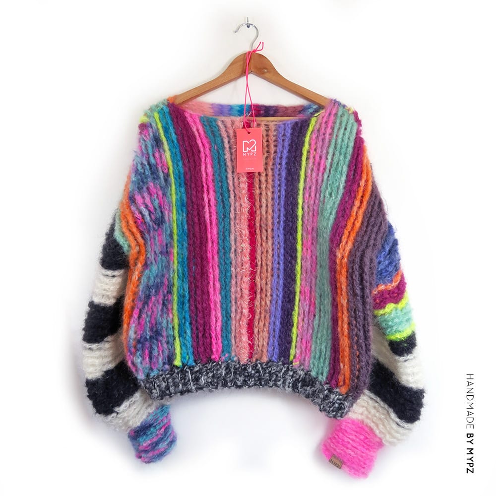 MYPZ mohair Statement sweater crochet