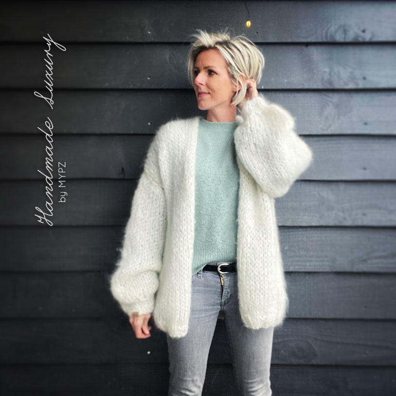 White sale cardigan coat