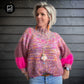 Knitting Kit – MYPZ Raglan top-down sweater Pinky Brown No6 (ENG-NL)