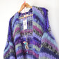 Knitting Kit – MYPZ Short Chunky Mohair Cardigan RAW Blue No.15 (ENG-NL)