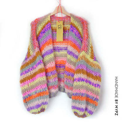 MYPZ Short Chunky Mohair Cardigan Wow!